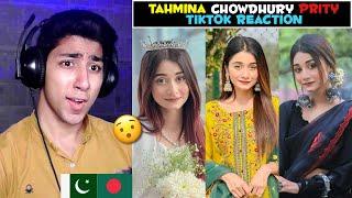 Pakistani React on Tahmina Chowdhury prity New TikTok Videos | Bangladeshi Tiktoker | Maadi Reacts