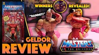 Motu Origins Geldor REVIEW! Where's The Vintage Figures Mattel?!