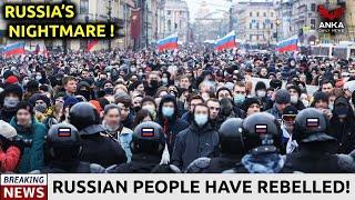 Russian People Have Rebelled Against Putin: Russian People Are Facing The Russian Army!