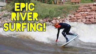 River Surfing in Colorado