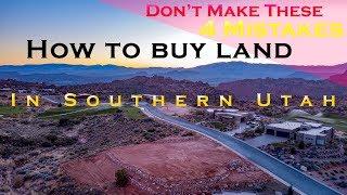 How to buy land in Southern Utah  Real Estate Tips