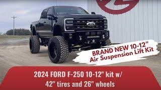 New Kelderman Air Suspension Lift Kit available! - 2024 Ford F-250 10-12" Raising/Lowering