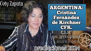 PREDICCIONES 2024. ARGENTINA. Cristina Fernández de Kirchner. Perfil y vaticinios.