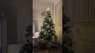 My Christmas tree, how did I do? #shortvideo #christmas