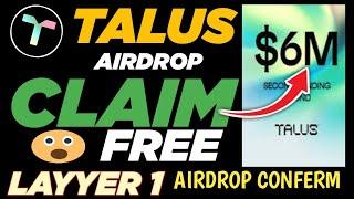 GET READY FOR A $2000 AIRDROP SURPRISE! | Talus Airdrop Joining Process | Backed By Polychain