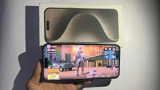 Iphone15promax pubg gaming Test video