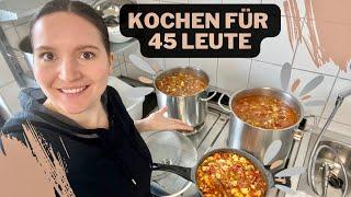 Kochen für große Mengen | Meine Tipps