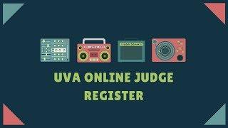 How to register on uva online judge