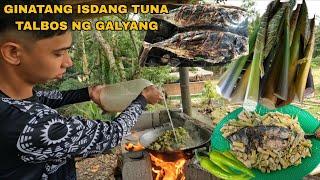 GINATANG TALBOS NG GALYANG NA MAY ISDANG TUNA