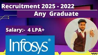 Infosys Mass Hiring For 2025 2024 2023 Batch | Infosys Recruitment 2025 | Off Campus Drive for 2025