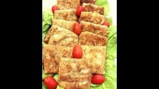 Recette de crepes farcies au poulet-Recette de Ramadan/كريب مالح بالدجاج Stuffed Crepes with Chicken