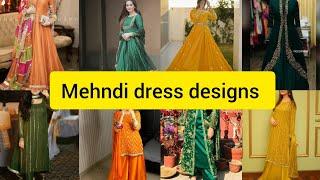 mehndi dresses for girls 2024 || mehndi dress design 2024 || mayoun dress design || mehndi dress