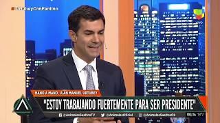 Juan Manuel Urtubey mano a mano con Fantino