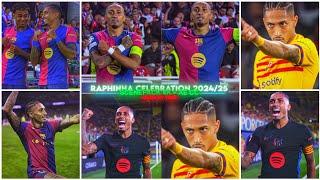 Raphinha Celebration 2024/25 / RARE CLIPS ● SCENEPACK 4K (No CC only TOPAZ)