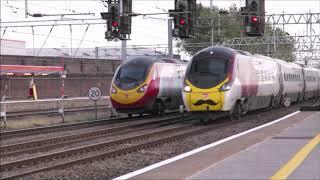 Class 390 - Virgin Pendolino's At Speed - (Updated)