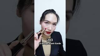 L'OREAL細管唇膏｜L'ORÉAL Paris Colour Riche Intense Volume Matte Lipstick 203 Le Rouge Avant-Garde#makeup