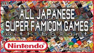 Japanese Super Famicom Game Collection Complete | V G A - Video Game Archive