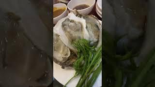 Fresh Oysters by SouSou SukiSoup. In Cambodia.