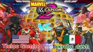 Marvel vs Capcom 2: New Age of Heroes - Tleloc Gaming vs kkroto_dash