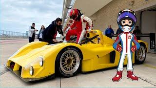 I Found 2 Ferrari 333SPs at Circuit of The Americas - Loud V12 Startup