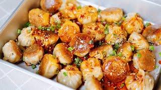 【Mini Fried Pork Buns】Super easy cooking, crispy and juicy!