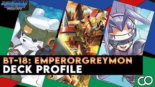 BT-18: Emperorgreymon Deck Profile! New Hybrid Engine! (Digimon Card Game)