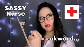 ASMR | Judgy Asian Nurse Asks You Awkward Questions | Not for the Sensitive!