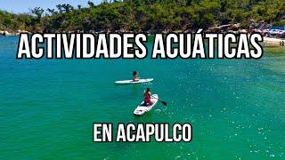 LA MEJOR PLAYA DE ACAPULCO PARA ACTIVIDADES ACUÁTICAS.