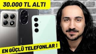 30.000 TL Altı Alınabilecek En Güçlü Telefonlar ! (MART 2025)