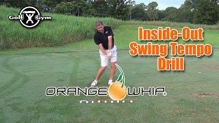 Inside Out Golf Swing Drill With The Orange Whip Trainer