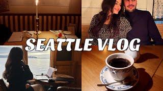 SEATTLE VLOG: Travel Plans, Valentine's Day, Cooking for my Husband, & Wedding/Honeymoon Tickets!