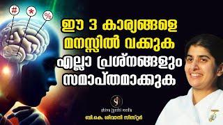 Be Careful of 3 Things In Your Words, Finish all Problems | BK Shivani Sister | Motivation Malayalam