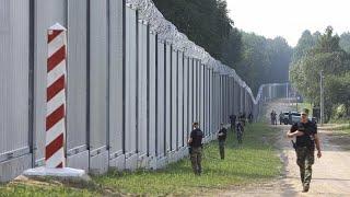 Poland completes 186-kilometre border wall with Belarus after migration dispute