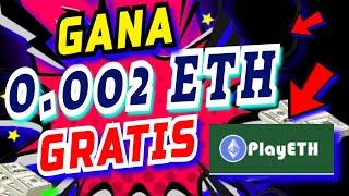 "PlayEth" Página para ganar DINERO sin INVERTIR - Gana ETH cada Hora