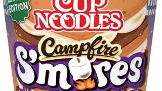 Cup Noodles Campfire Smore's Flavour