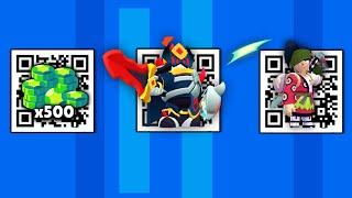 SKELETAL SURGE, KENJI & GEMS  BRAWL STARS QR CODE!  | BRAWL STARS NEW UPDATE | FREE GIFTS