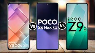 Vivo Y200e Vs Poco X6 Neo Vs IQOO Z9