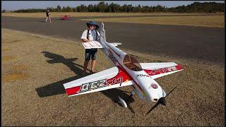 Ray Grobbelaar, flying a Laser with GP 76cc engine at the Cors-Air Fly-In 2024 Part 9.