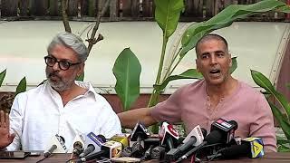 Akshay Kumar And Sanjay Leela Bhansali On Release Dates - PadMan, Padmaavat | Full Press Conference