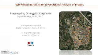 Introduction to Geospatial Analysis of Images