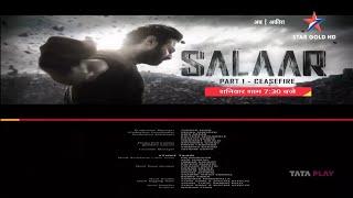 Salaar This Saturday At 7:30PM On Star Gold