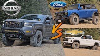 WHO DID IT BETTER? *Pro-4x vs. ZR2 vs. Badlands*