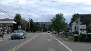 Stowe, Waterbury, and Montpelier Vermont Drivelapse Dash Cam