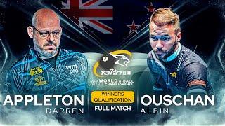 APPLETON vs OUSCHAN ▸ 2024 Yalin WPA Men's World 8-Ball Championship