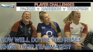 Marlie Packer v Zoe Harrison v Lydia Thompson - The Women's Rugby Show Player Challenges