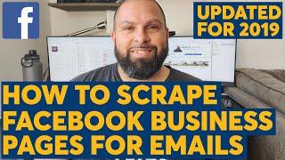 Scrape Emails From Facebook Business Pages With Scrapebox: Updated Method For 2019