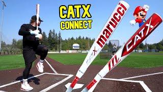 Hitting with the 2023 Marucci CatX Connect | BBCOR Baseball Bat Review