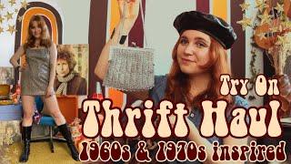 Vintage Try On Thrift Haul I 60s & 70s Style