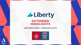 Western Sydney Wanderers v Newcastle Jets - Liberty Extended Highlights