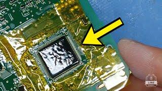 234.코팅제 덮힌 CPU 교체 납땜하기ㅣSoldering the coating-covered CPU replacement.